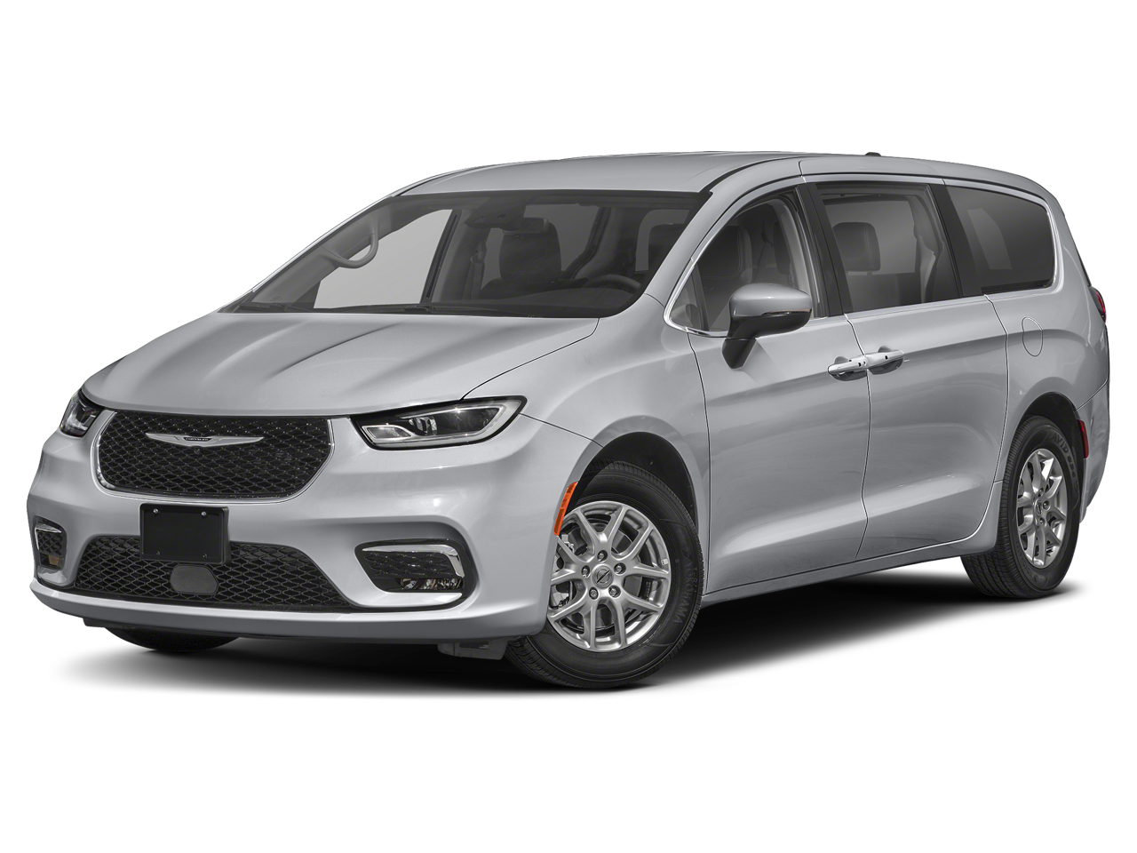 2024 Chrysler Pacifica Touring L w/ Adaptive Cruise in Silver Mist Clearcoat — front three-quarter view