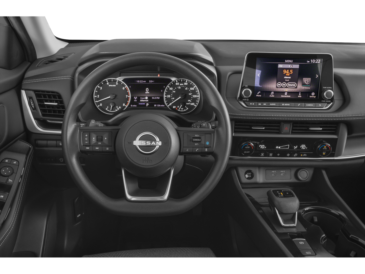 2024 Nissan Rogue — interior view