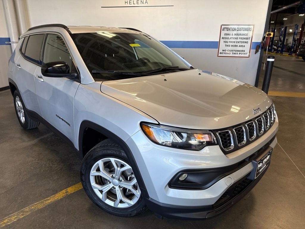 2024 Jeep Compass — rear three-quarter view