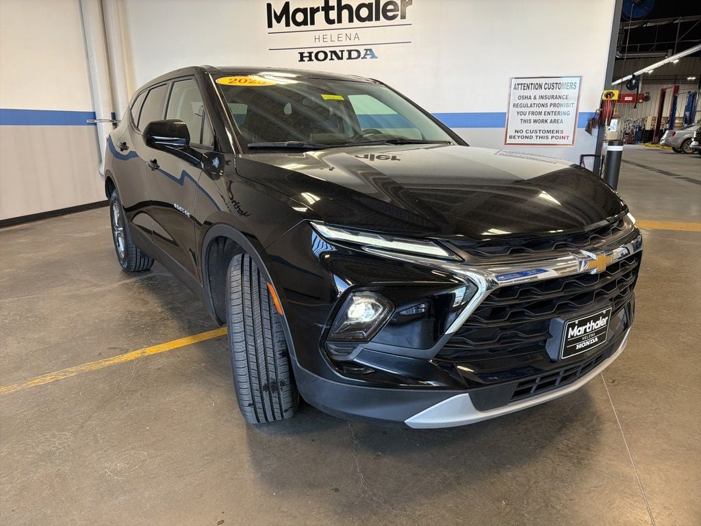 2025 Chevrolet Blazer — rear three-quarter view