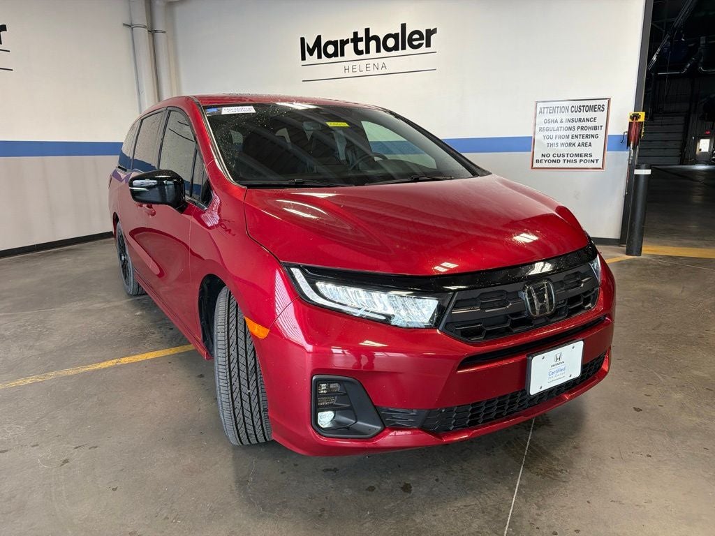 2026 Honda Odyssey — rear three-quarter view