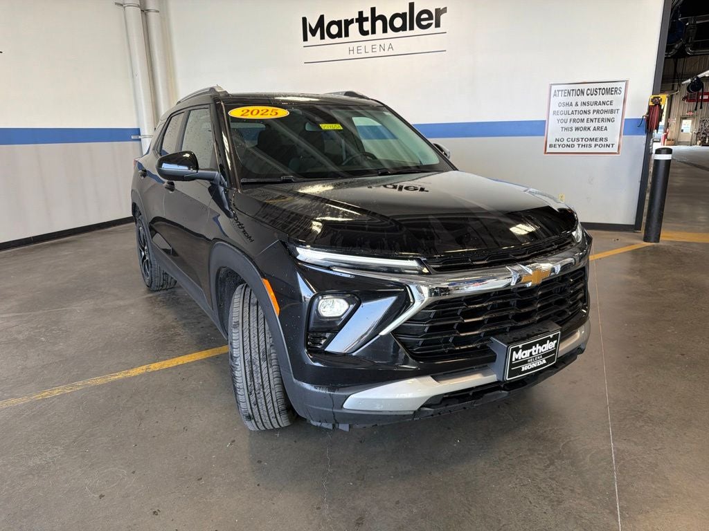 2025 Chevrolet TrailBlazer — rear three-quarter view
